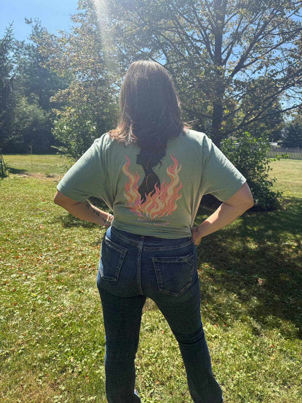 Built by Fire Tee